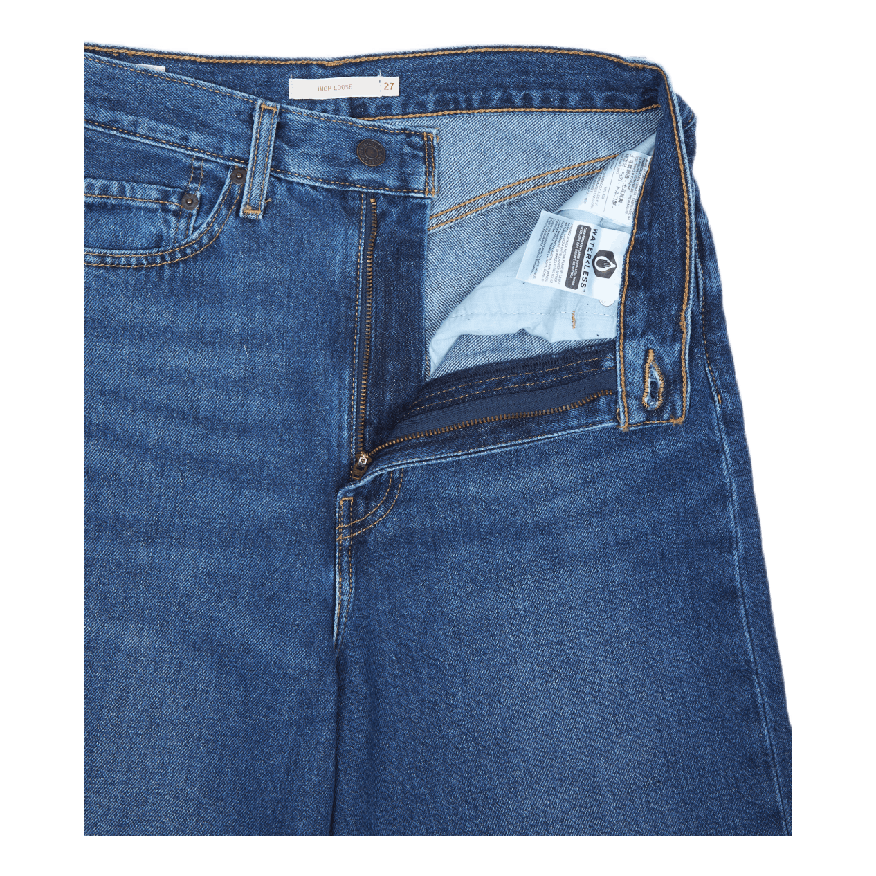 High Loose Show Off Dark Indigo - Worn In