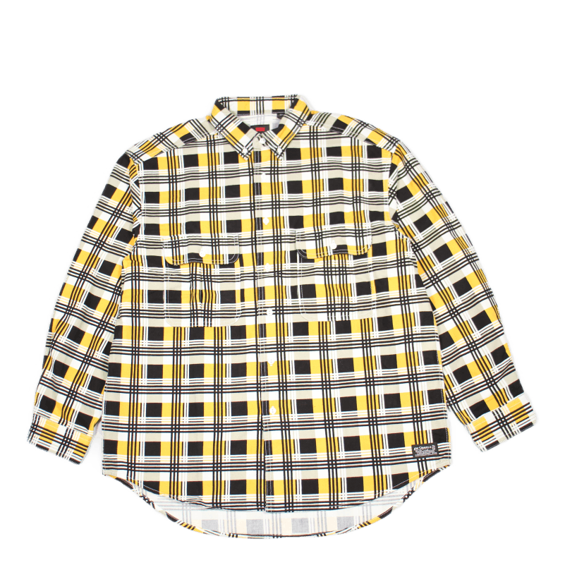 Skate L/s Woven Printed Black Multi-color