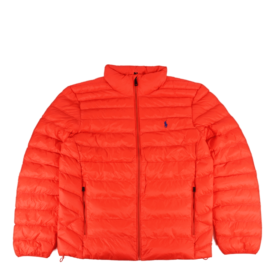 Packable Quilted Jacket Orange
