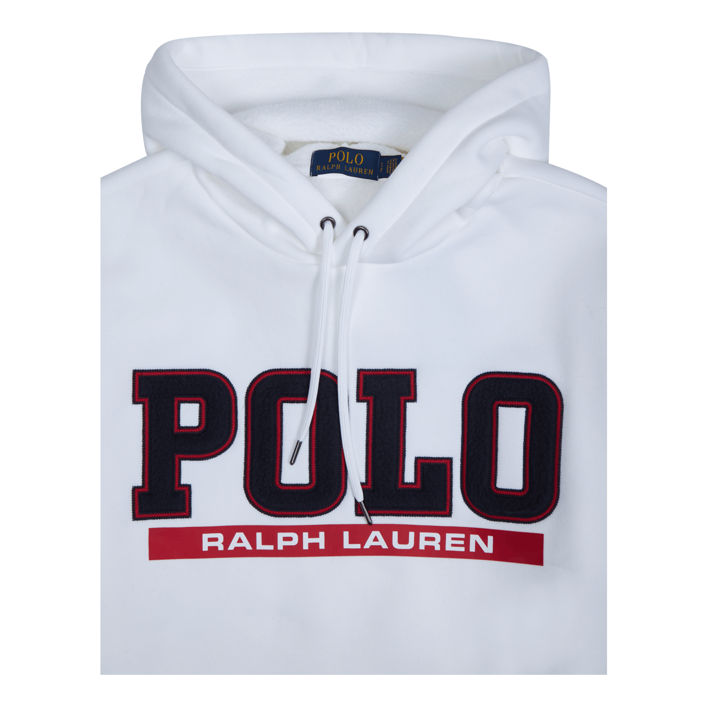 Double-Knit Fleece Hoodie White