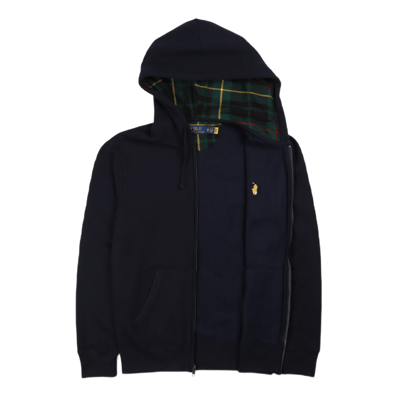 The RL Fleece Full-Zip Hoodie Blue