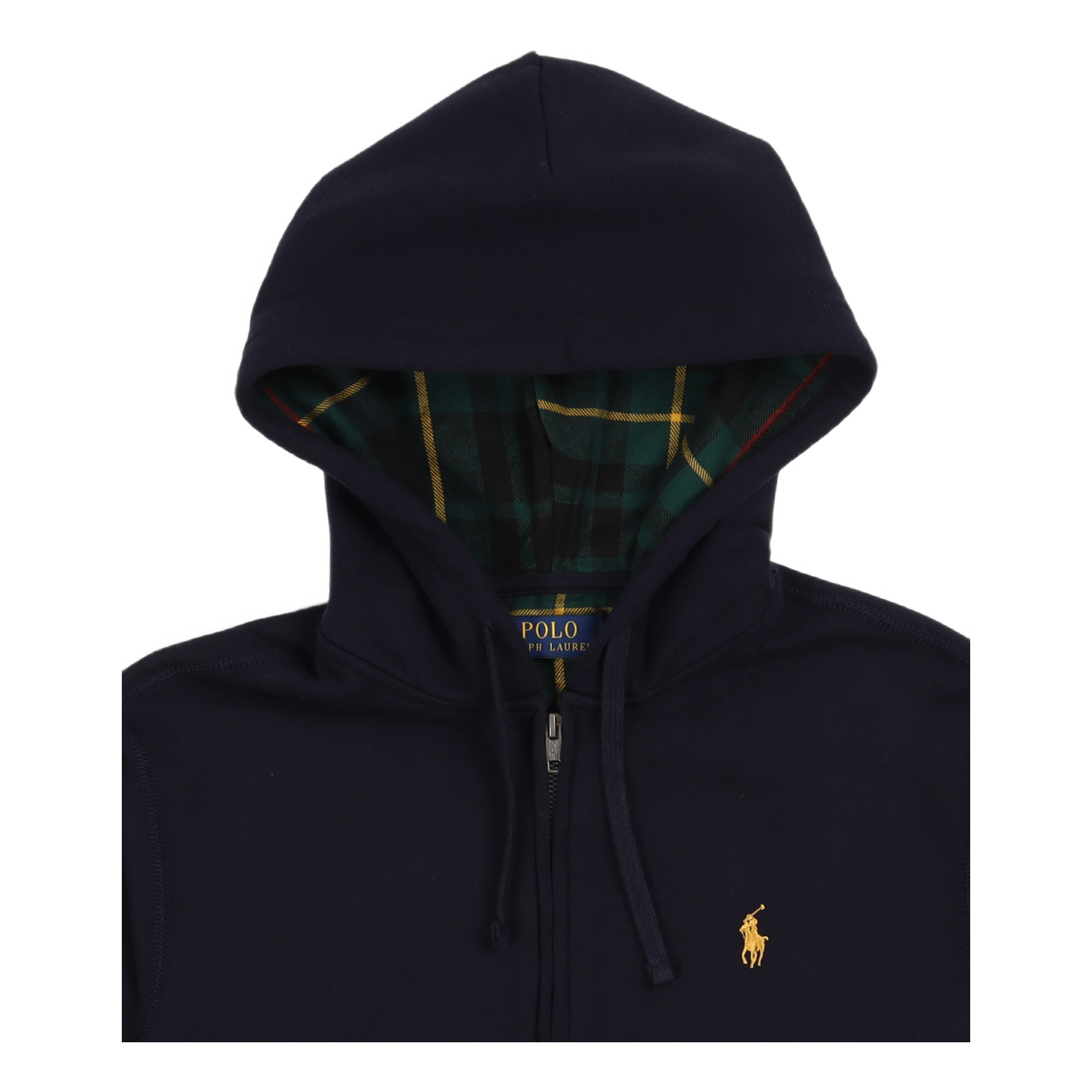 The RL Fleece Full-Zip Hoodie Blue