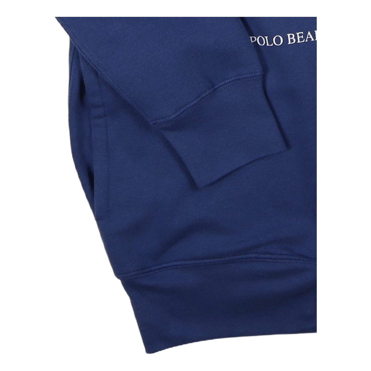 Polo Bear & Big Pony Fleece Hoodie Blue