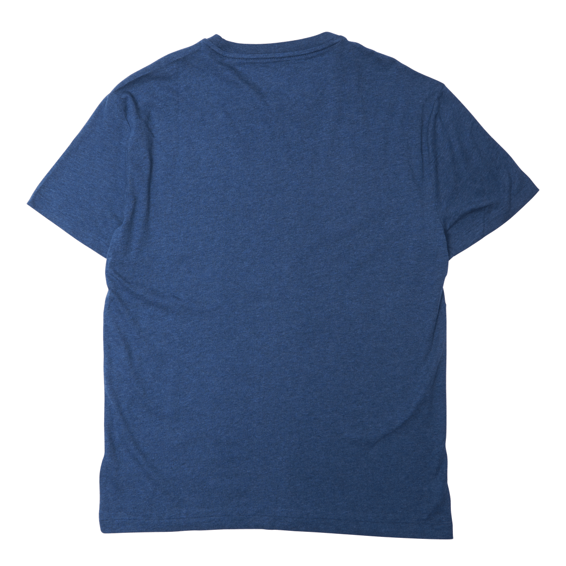 Custom Slim Fit Jersey Crewneck T-Shirt Blue Htr