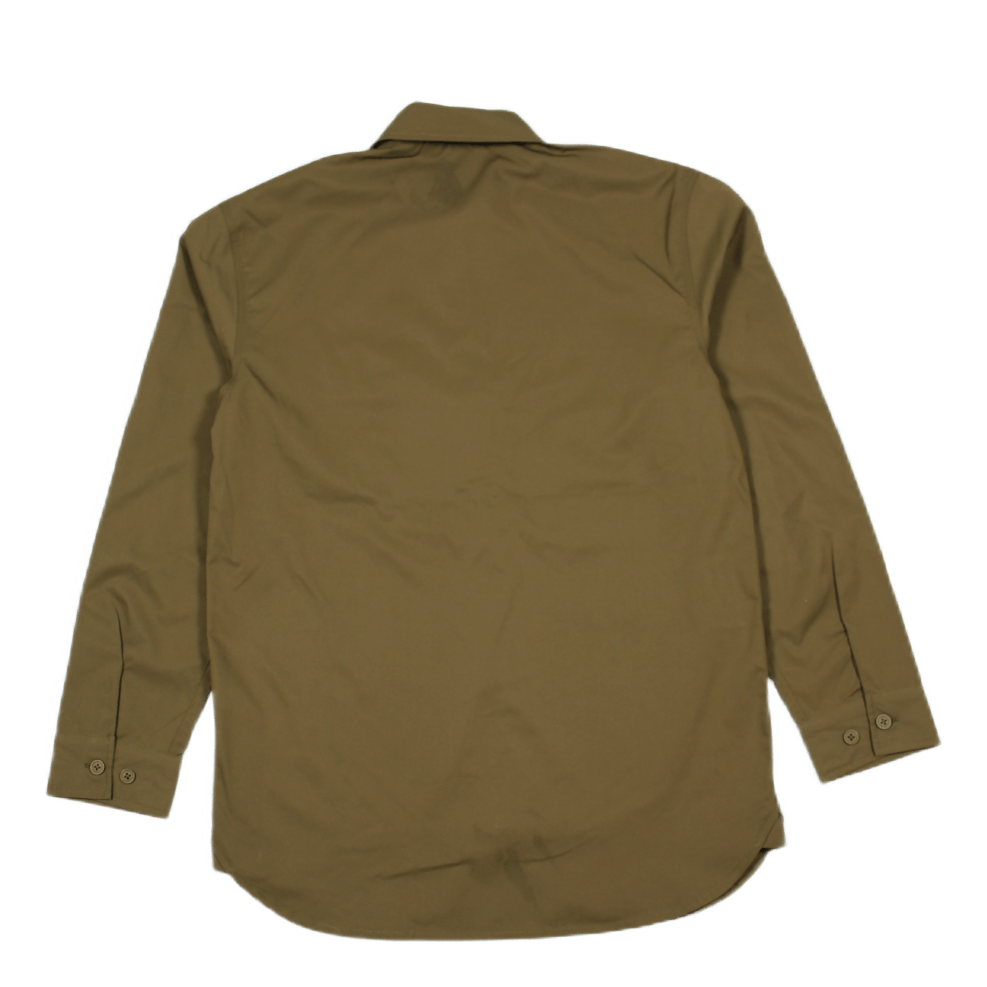 Army Shirt Zip Green