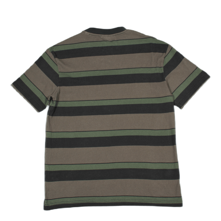 Boxy Tee Short Sleeve Dark Tonal Stripes