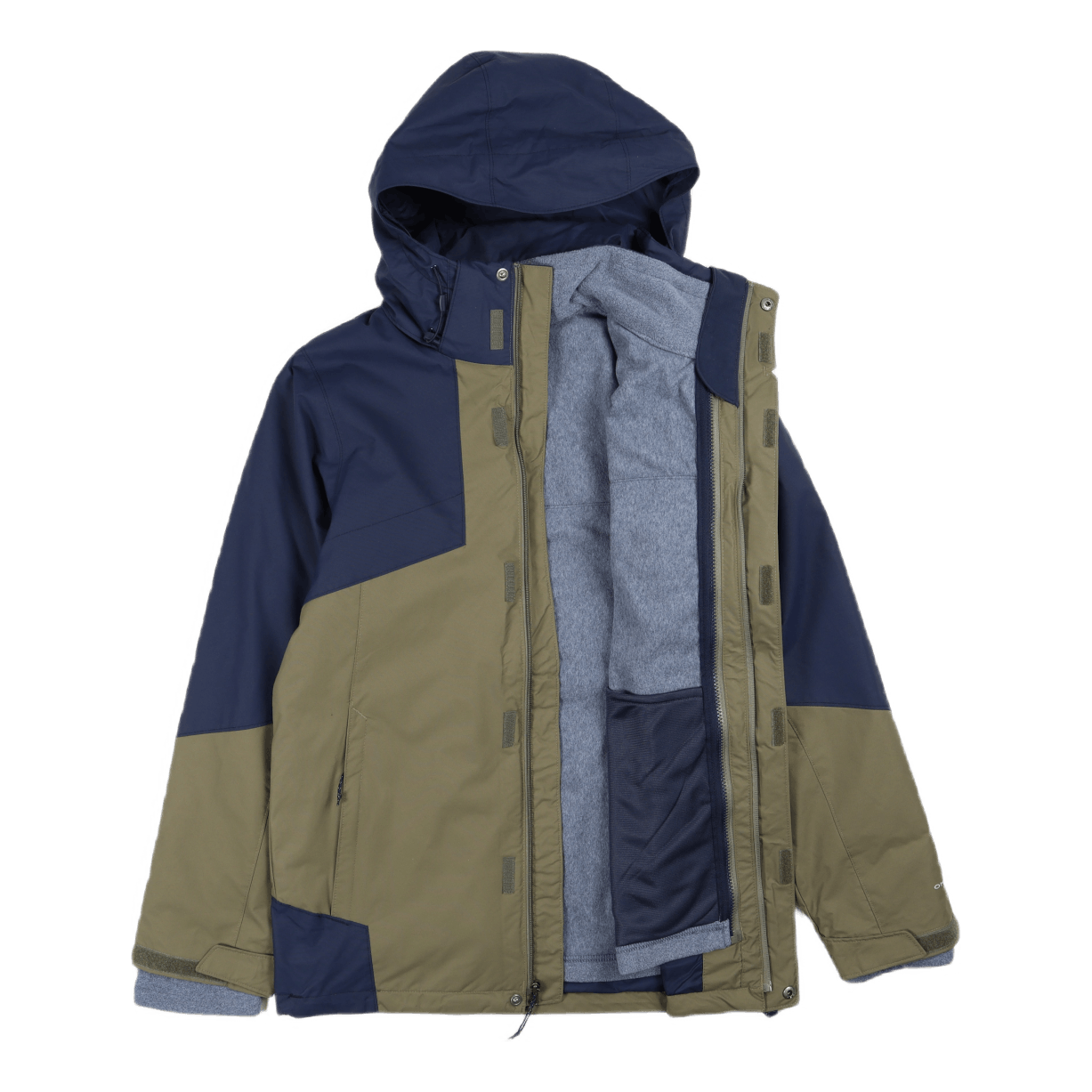 M Bugaboo Ii Fleece Ic J Stone Green, Collegiate Navy