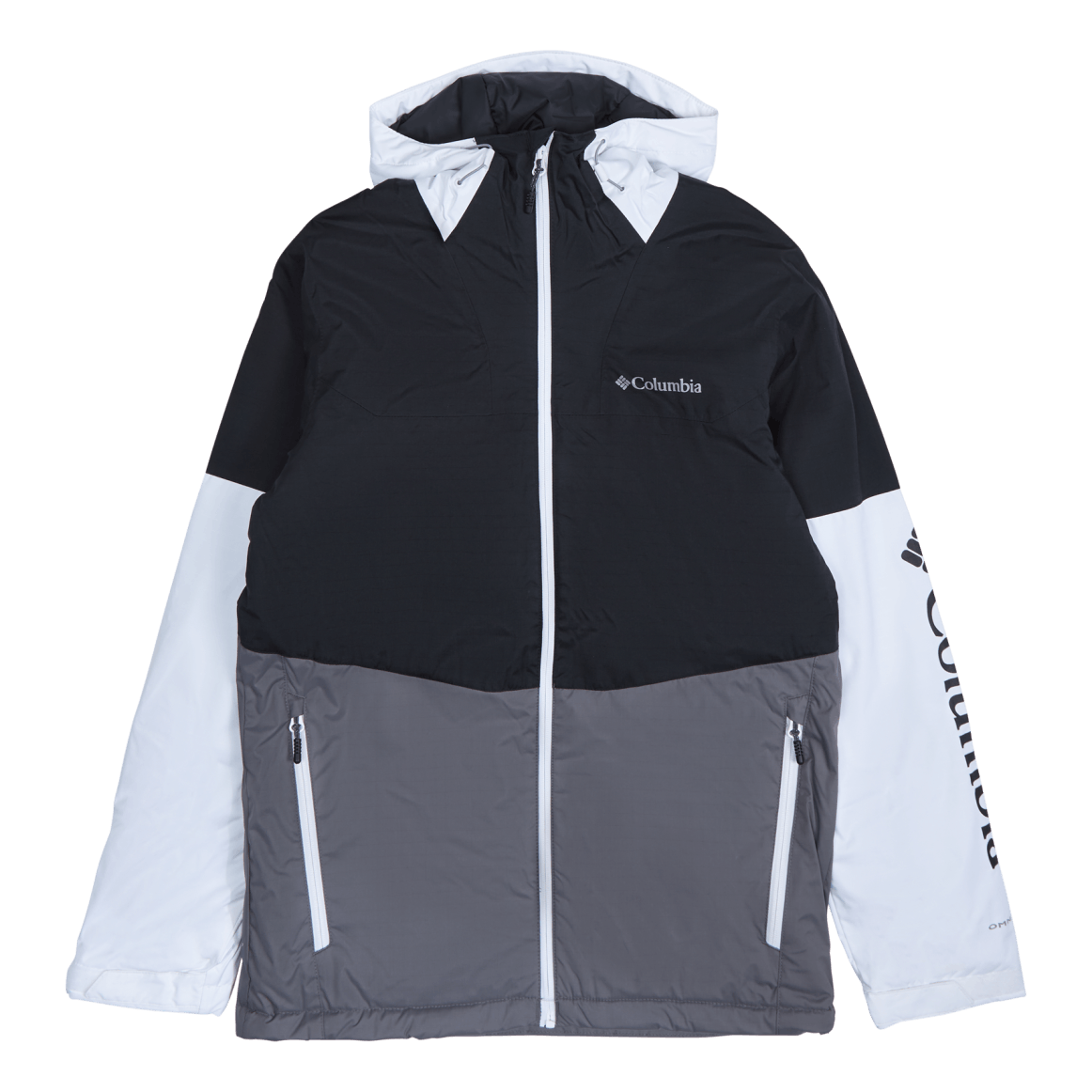 Point Park Insulated Jac Black, City Grey, White