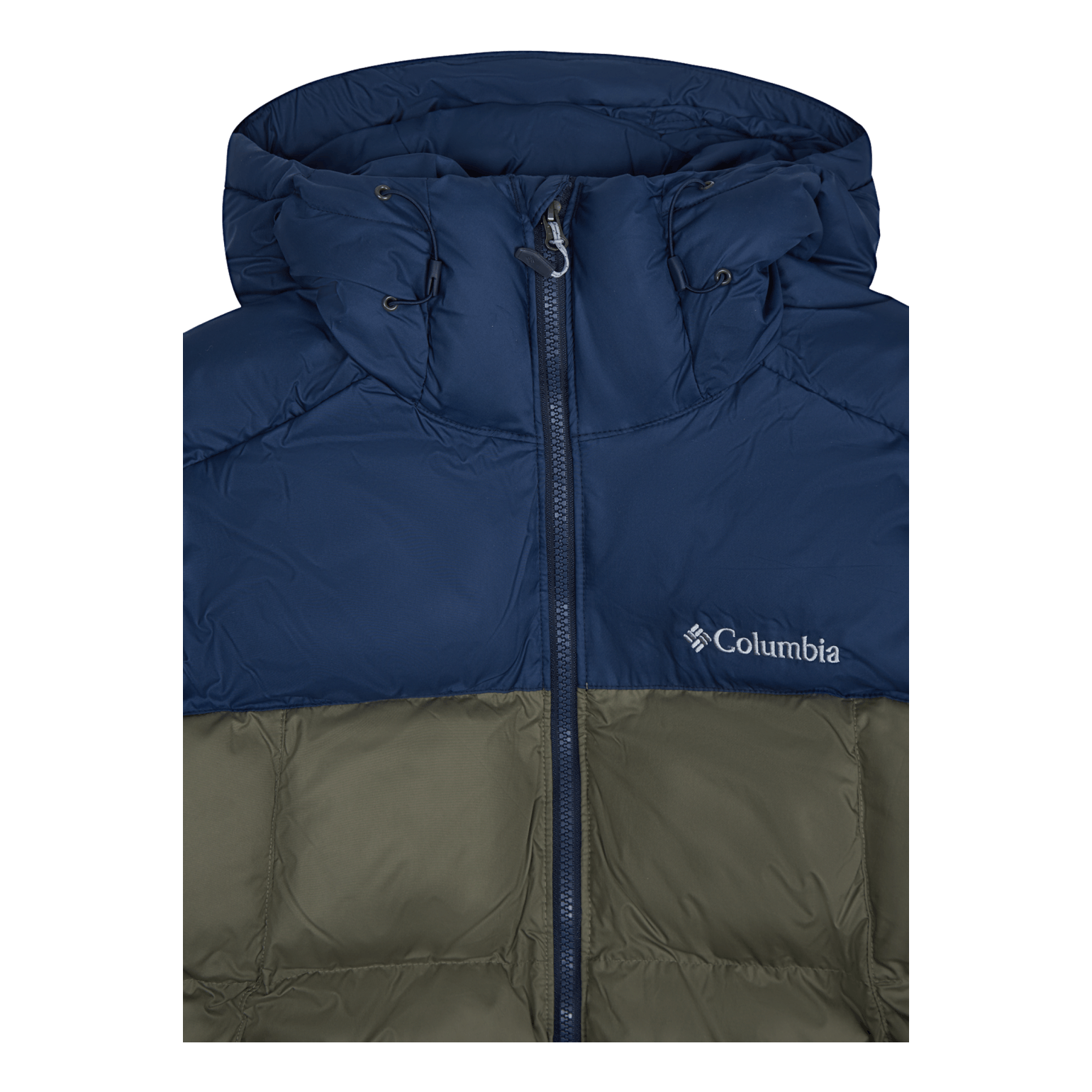 Pike Lake Hdd Jkt Stone Green, Collegiate Navy