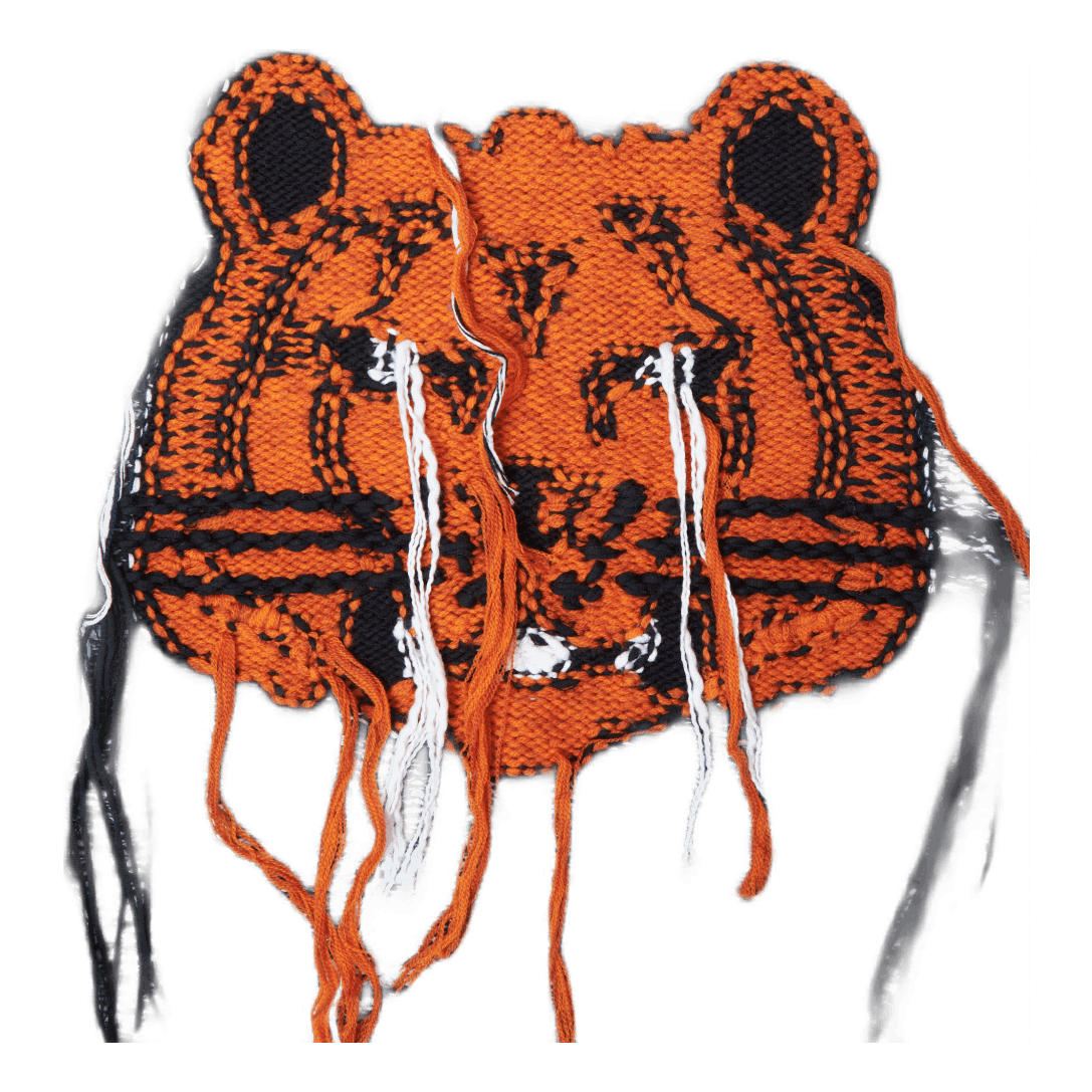 K-tiger Intarsia Jumper Pale Grey