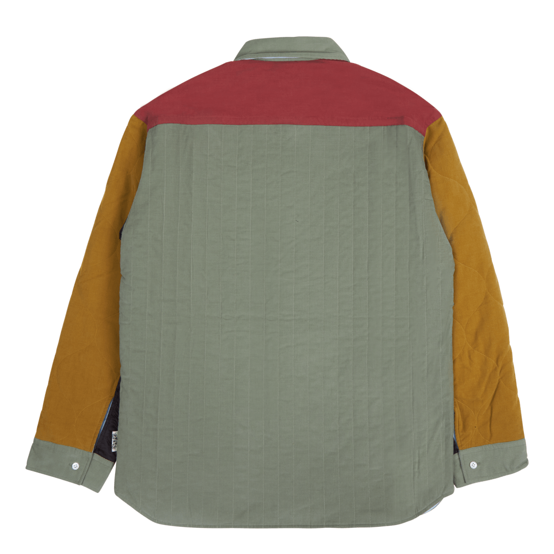 Reversible Quilted Shirt Lime Tea