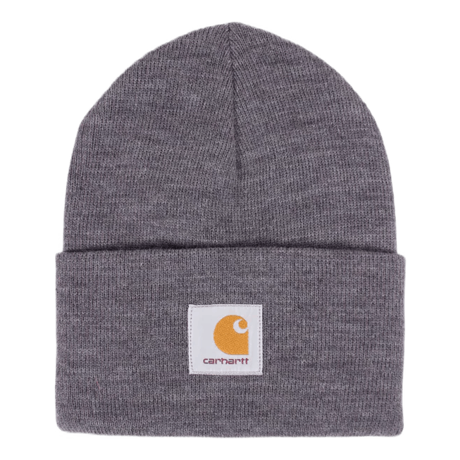 Acrylic Watch Hat 100% Acrylic Dark Grey Heather