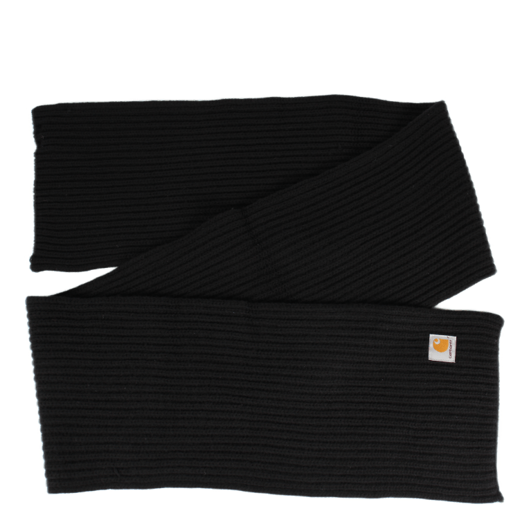 Anglin Scarf 80/20% Lambswool/ Black