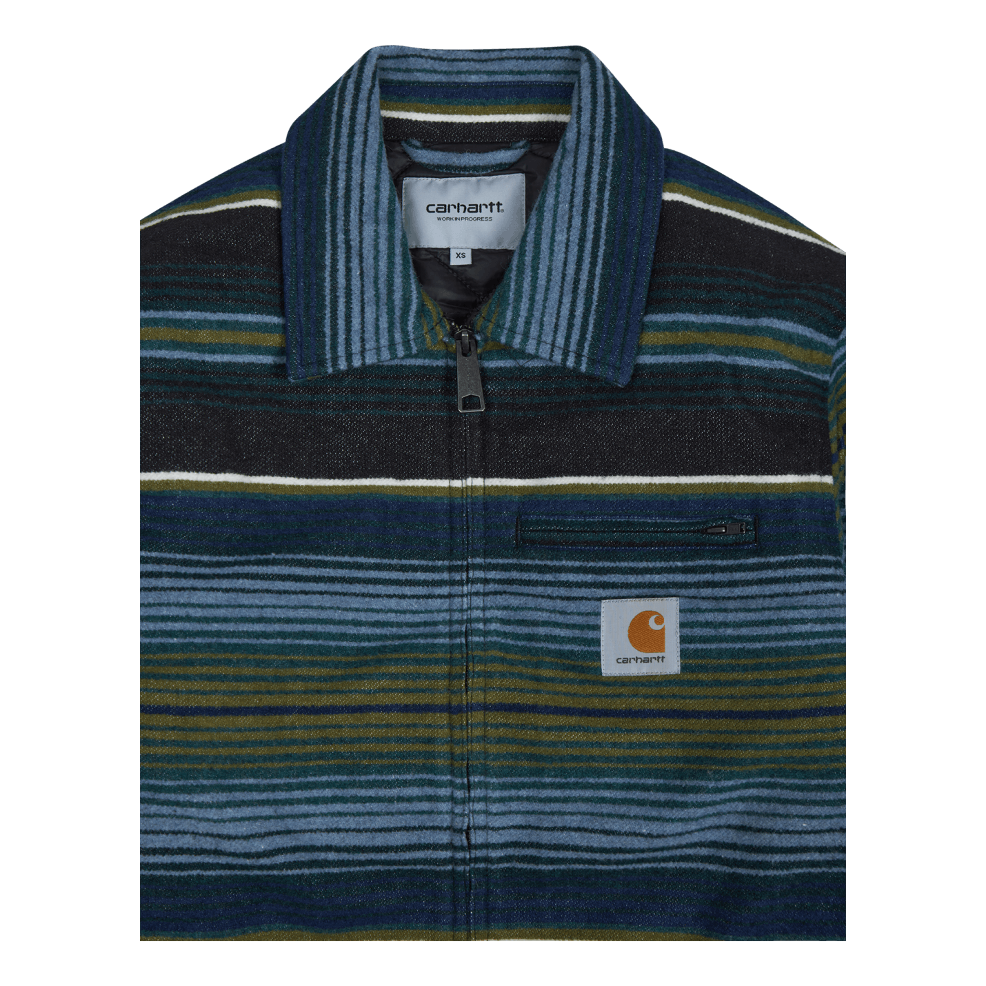 Detroit Tuscon Jacket 65/30/5% Tuscon Stripe, Black