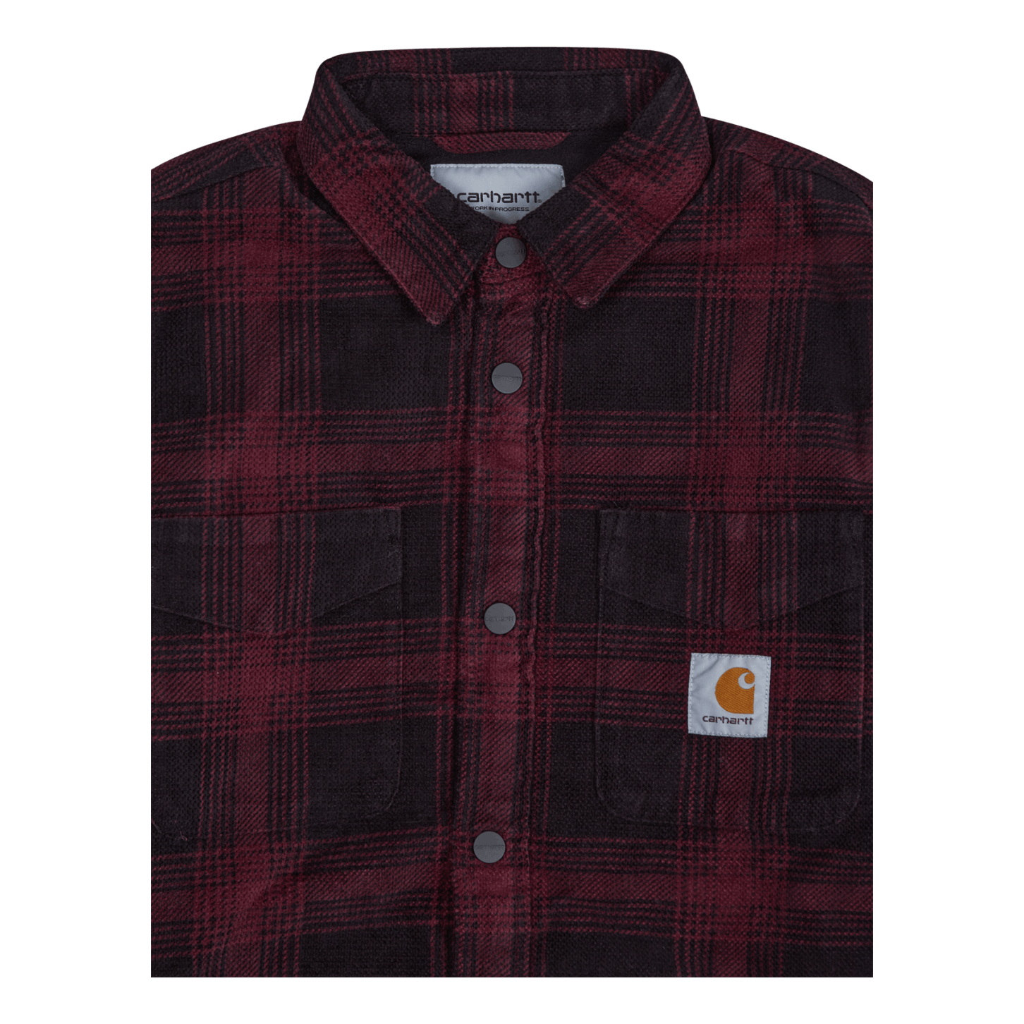 Dustin Shirt Jac 100% Cotton C Dustin Check, Wine