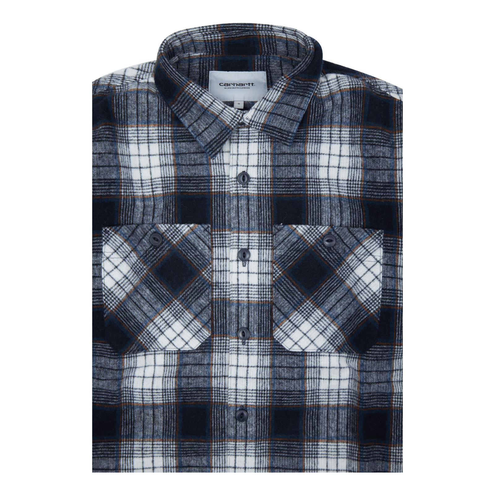 L/s Hagen Shirt 55/40/5% Polye Hagen Check, Wax