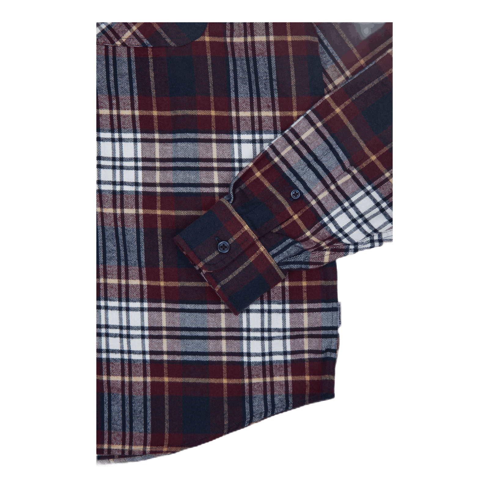 L/s Dunbar Shirt 100% Cotton H Dunbar Check, Wine