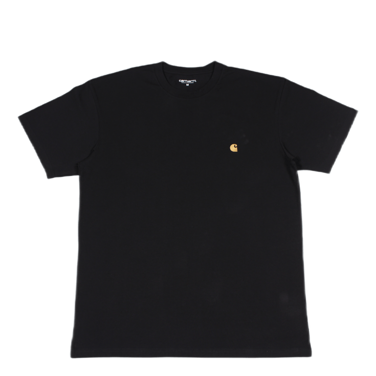 S/s Chase T-shirt 100% Cotton Black / Gold