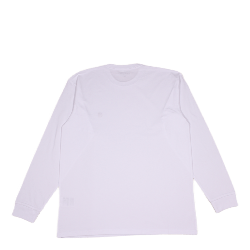 L/s Chase T-shirt 100% Cotton White / Gold