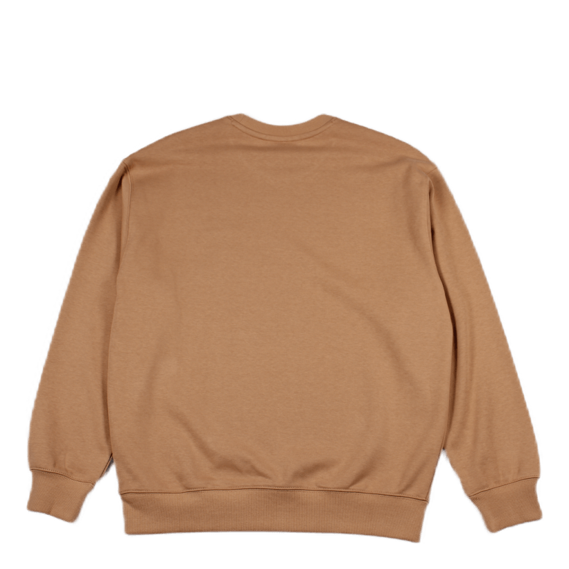 W' Script Embroidery Sweat 57/ Sediment / Black