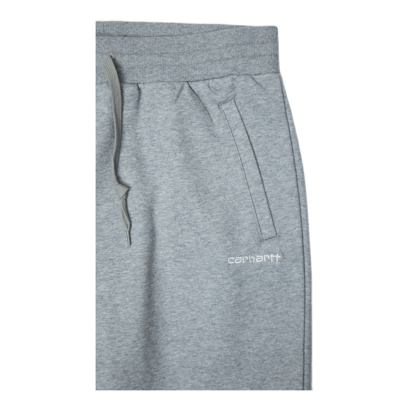 W' Script Embroidery Swt Pant Grey Heather / White