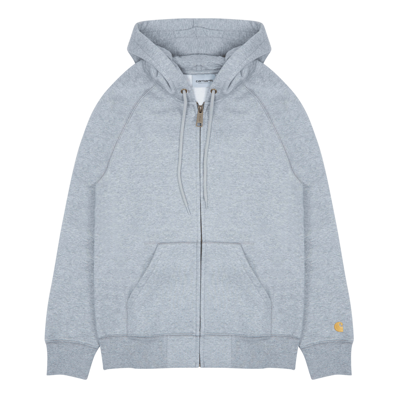 Hooded Chase Jacket Cotton/pol Grey Heather / Gold