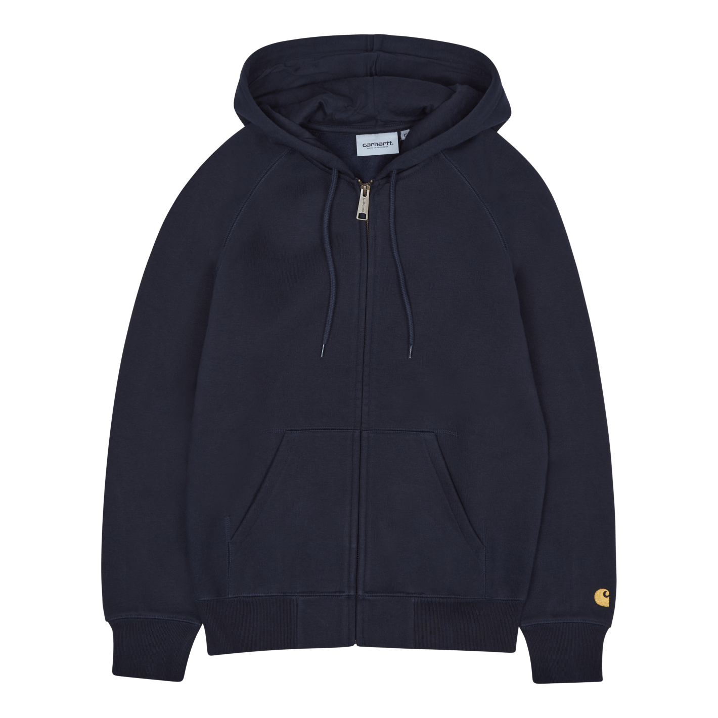 Hooded Chase Jacket Cotton/pol Dark Navy / Gold