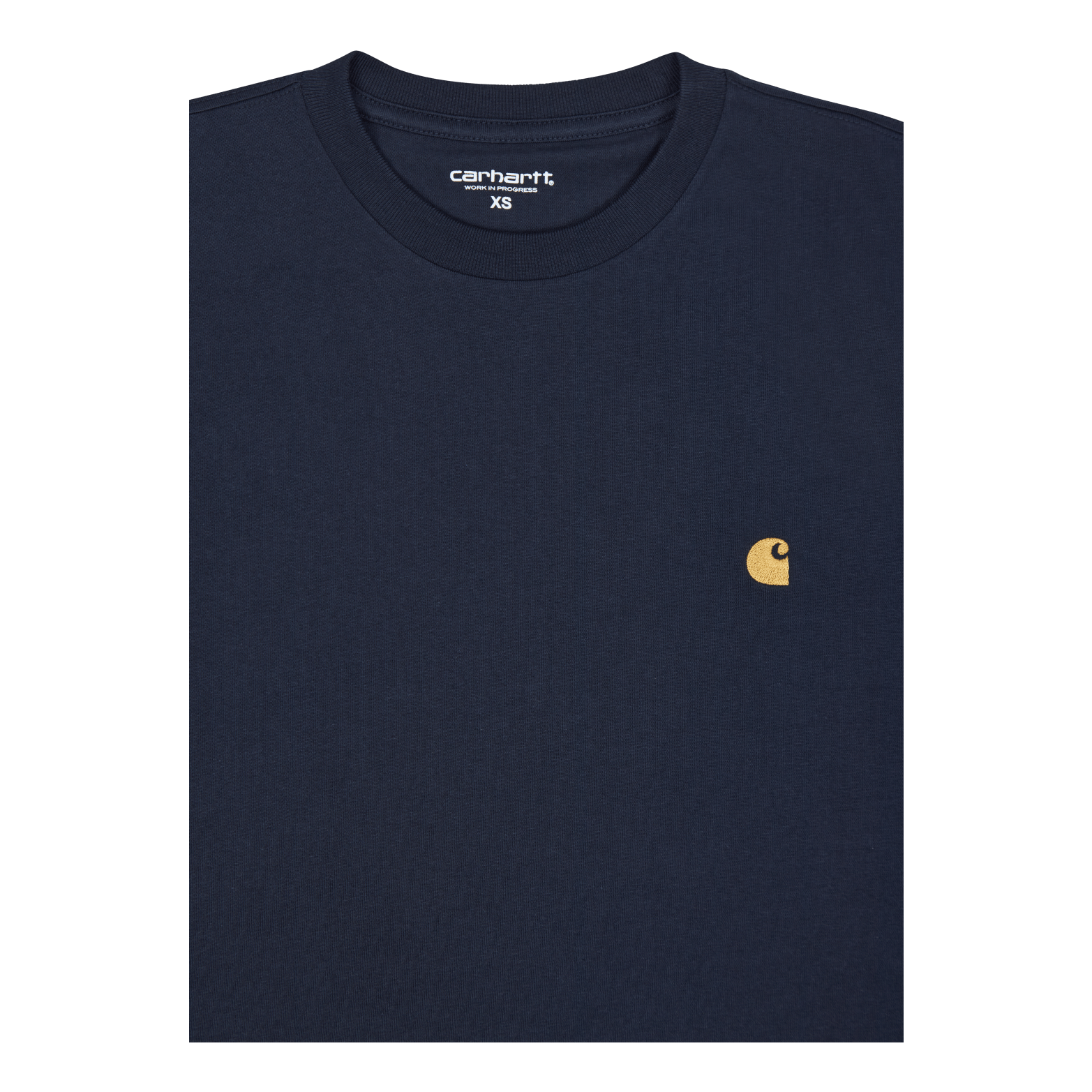 S/s Chase T-shirt 100% Cotton Dark Navy / Gold