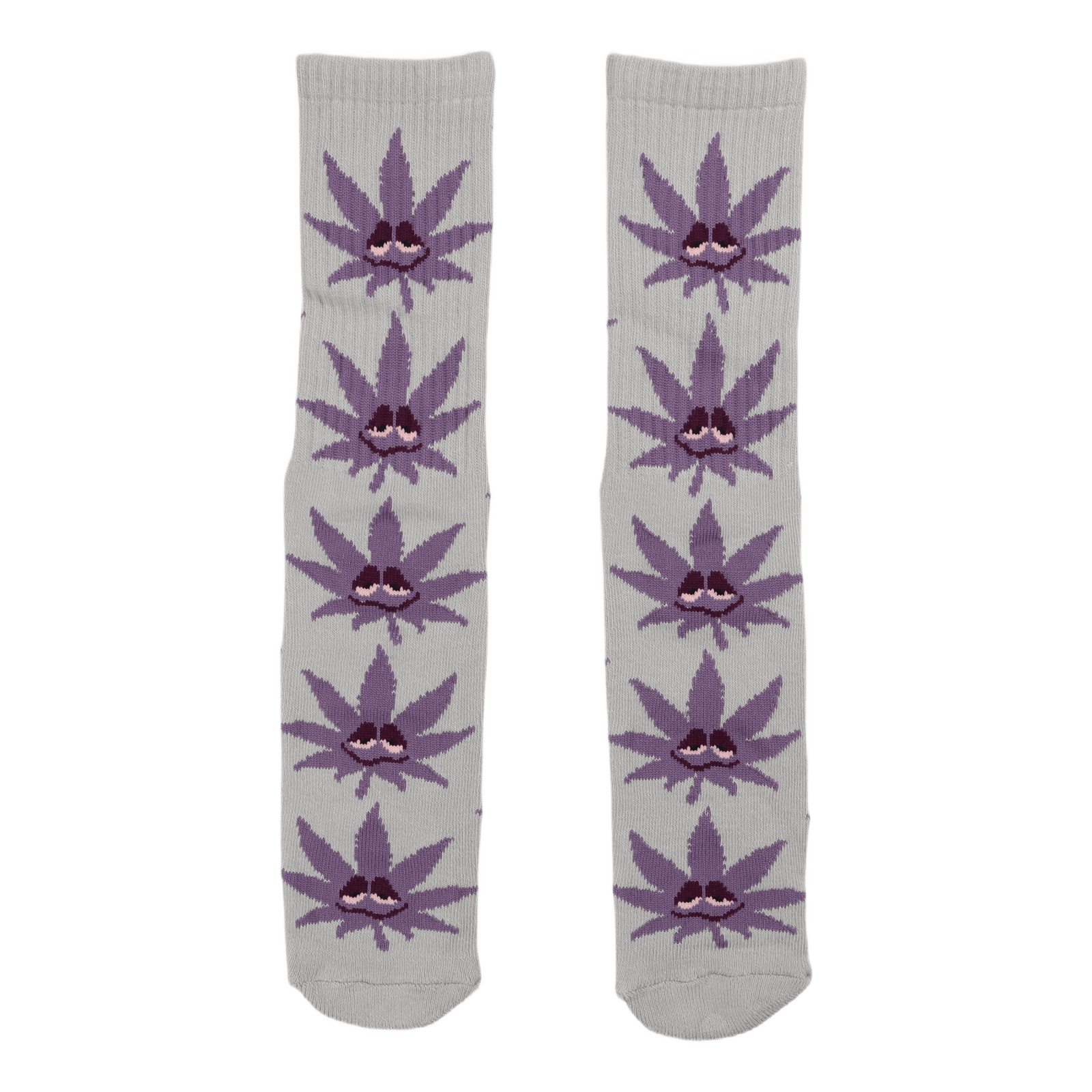 Green Buddy Pl Sock Grey