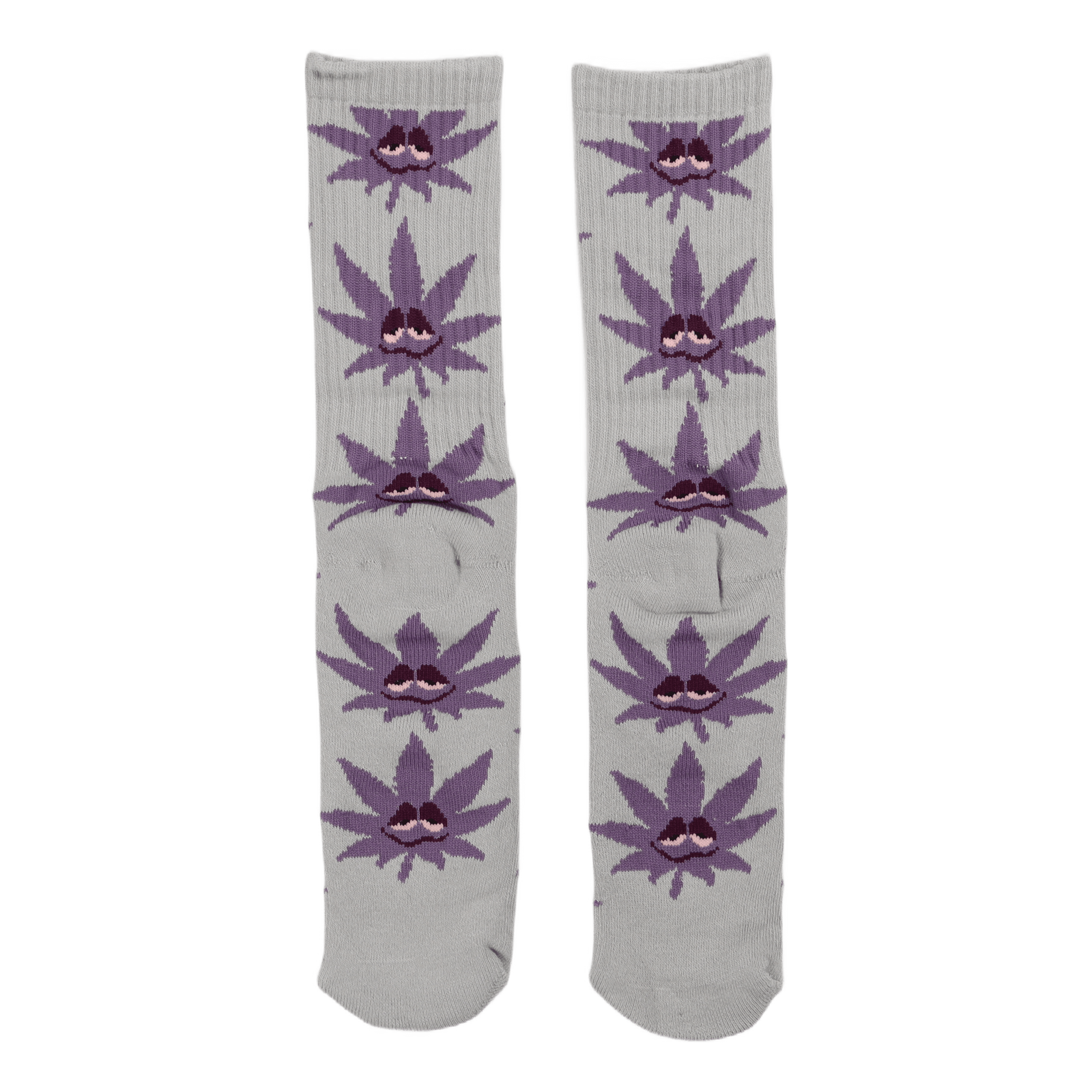 Green Buddy Pl Sock Grey