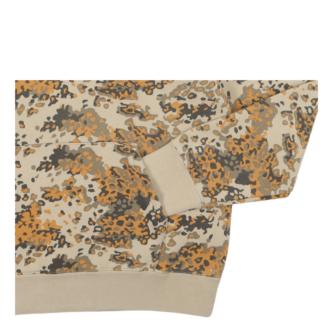 Contra 1/4 Zip Fleece Tan Camo