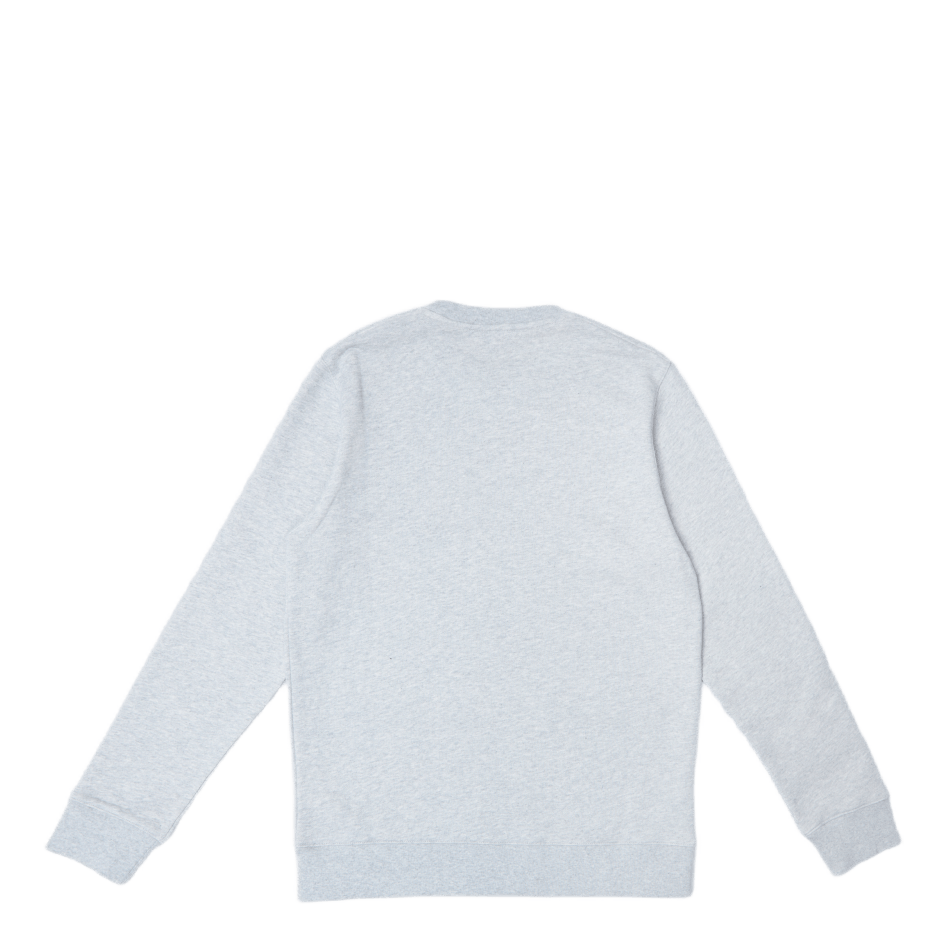 Vagn Bmc Logo Print Light Grey Melange