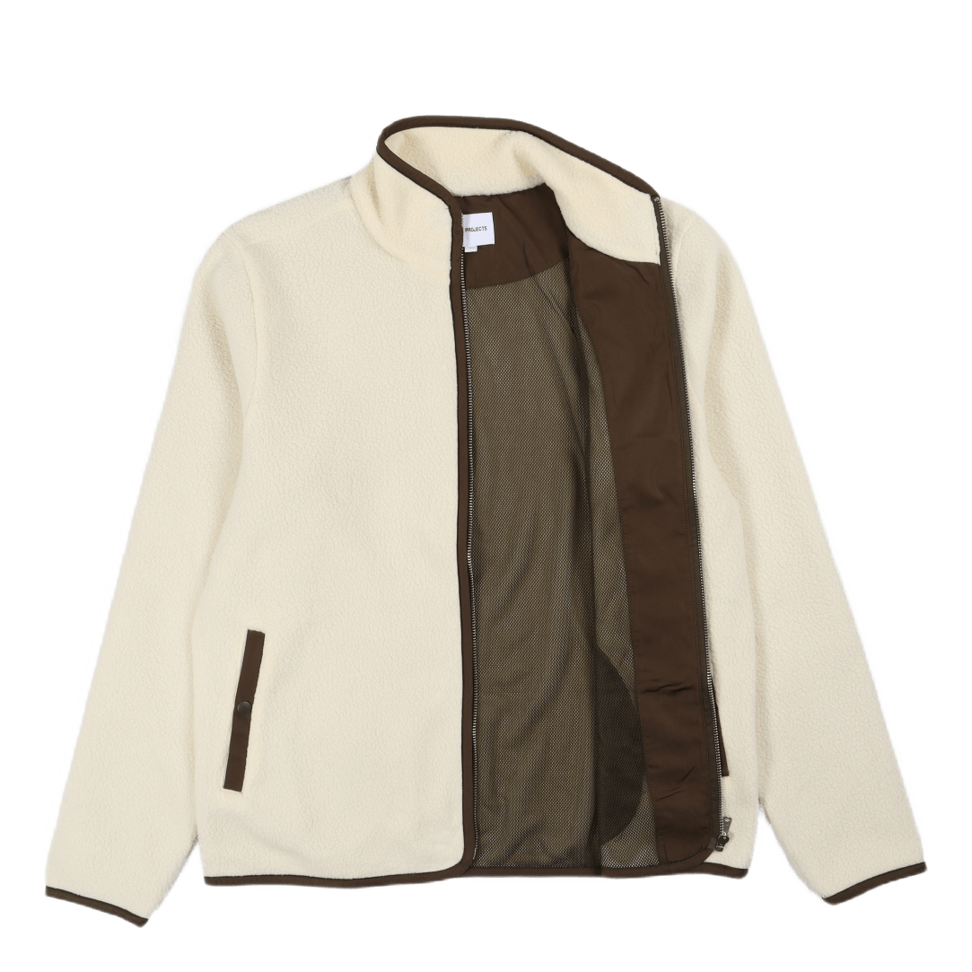 Frederik Tab Series Fleece Jac Ecru