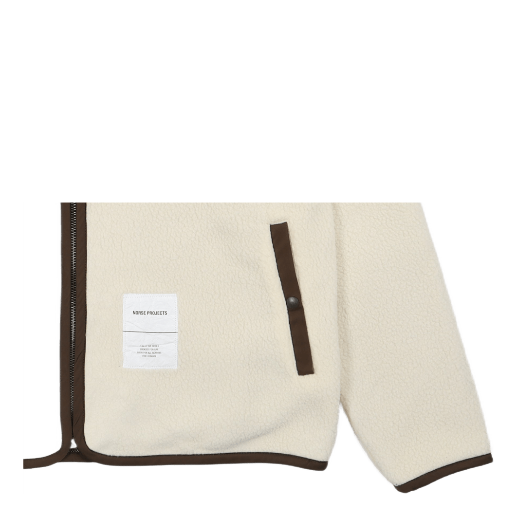 Frederik Tab Series Fleece Jac Ecru