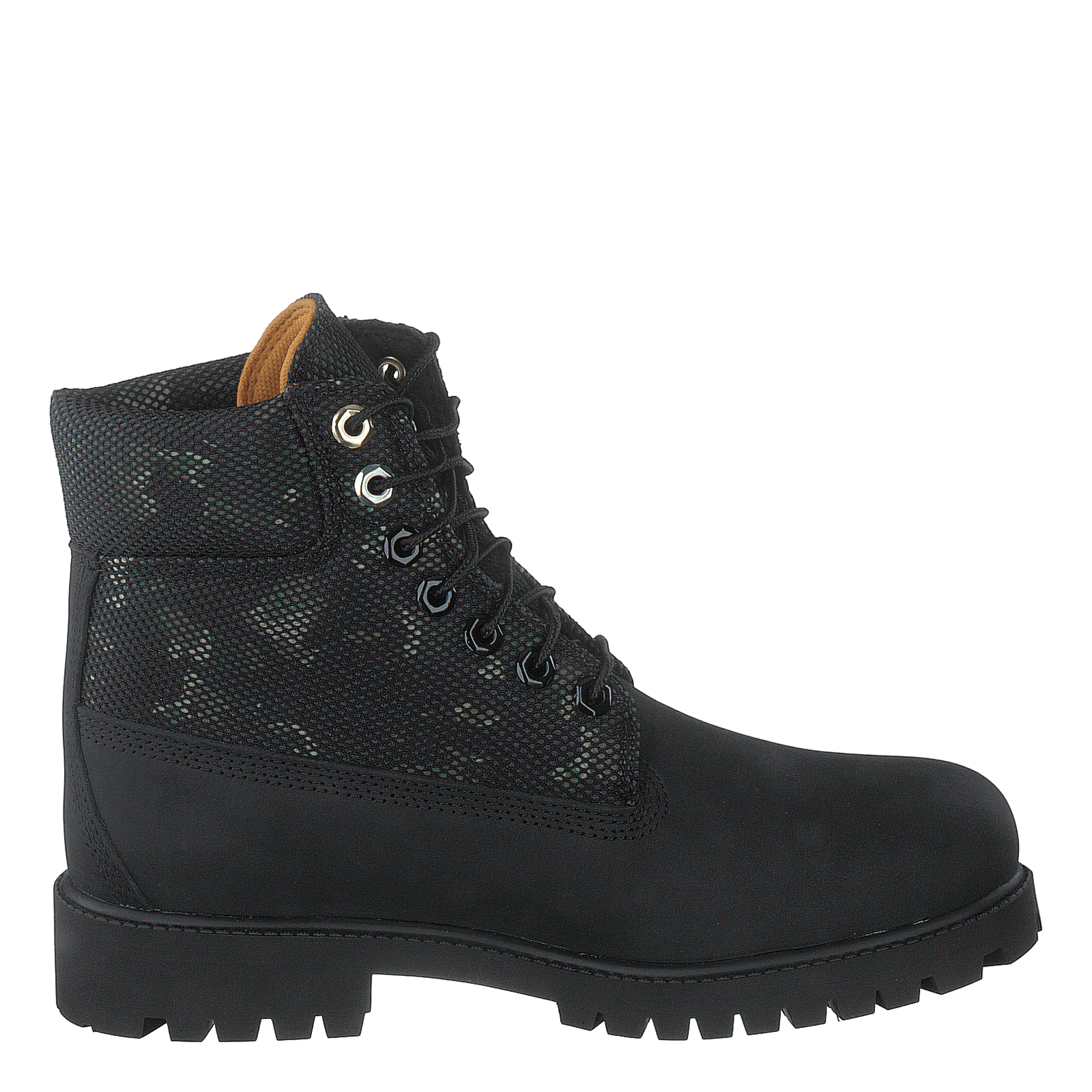 6" Heritage Textile Quarter Wp Black