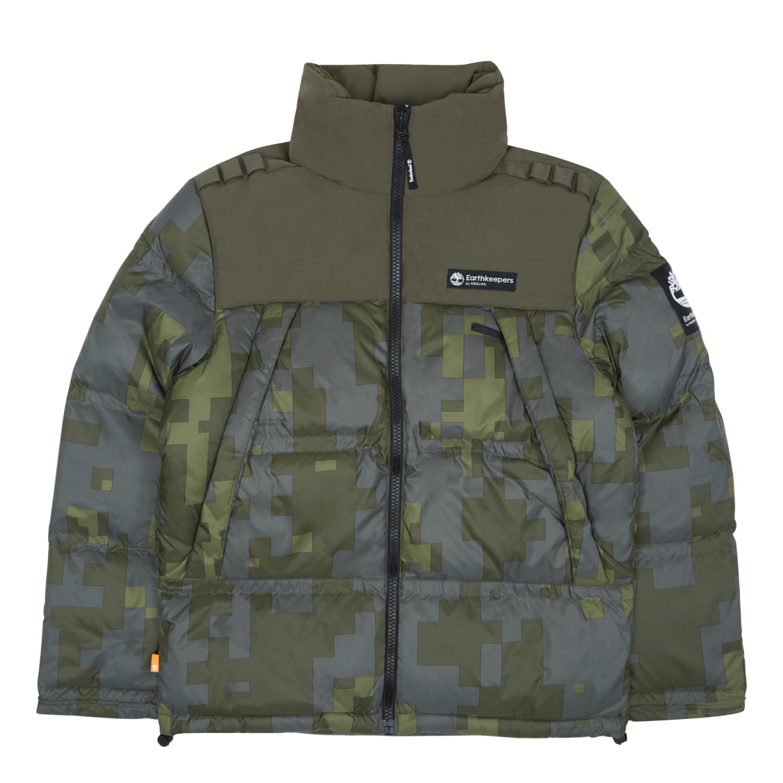 Raeburn X Ek+ Puffer Jacket Ao Digi Camo Aop