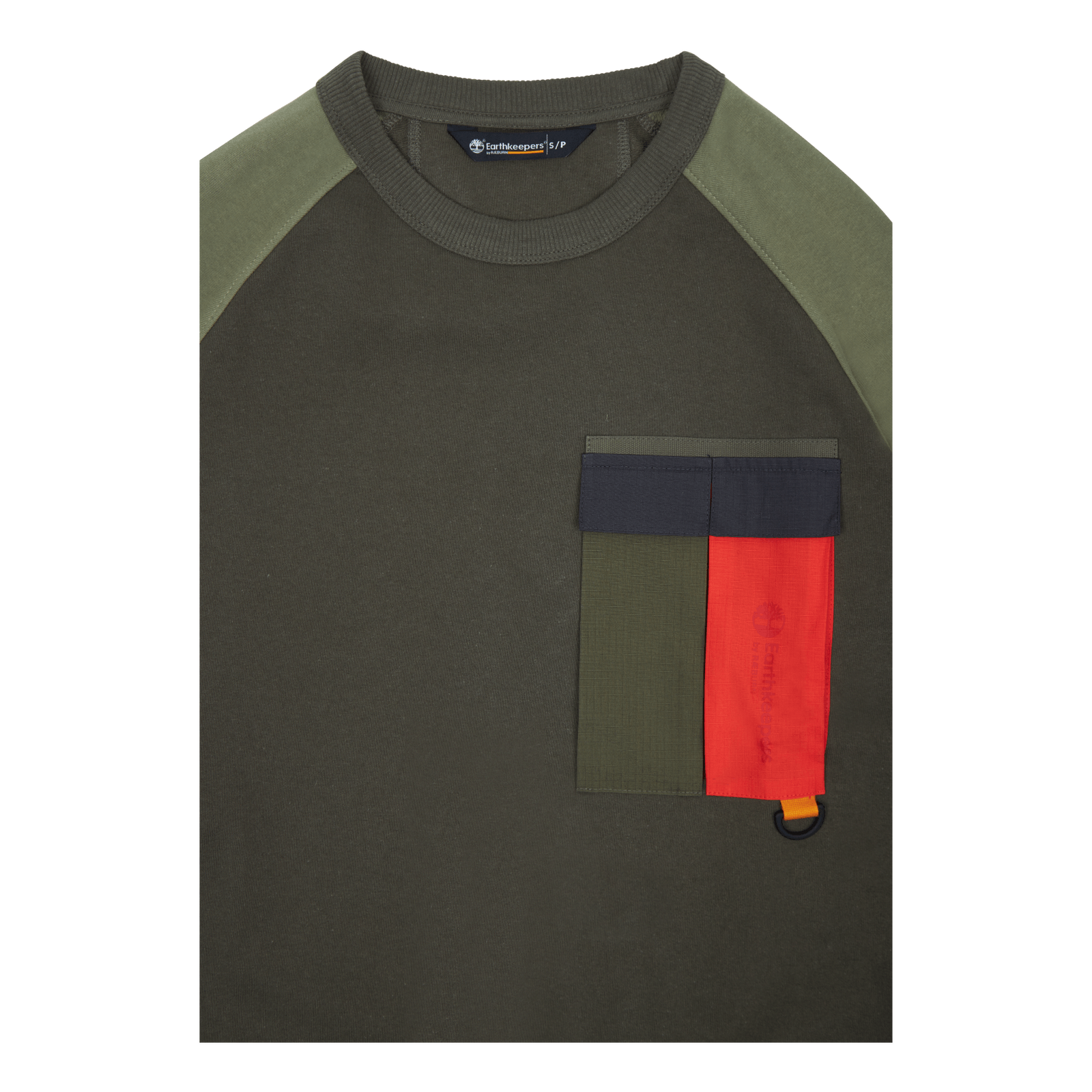 Raeburn X Ek+ Pocket Crew Neck Grape Leaf