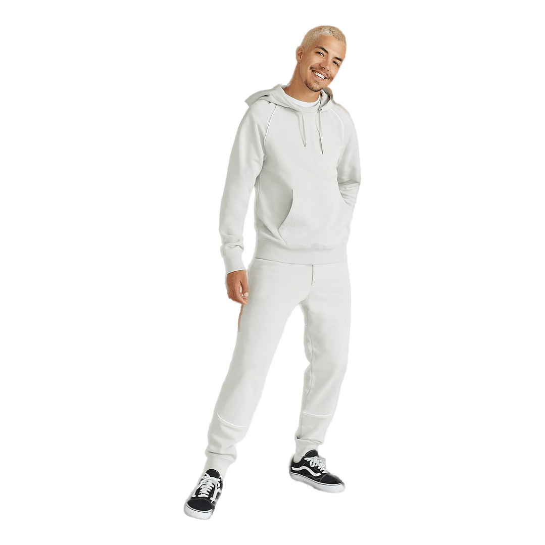 Raglan Hoodie.loose Smoke