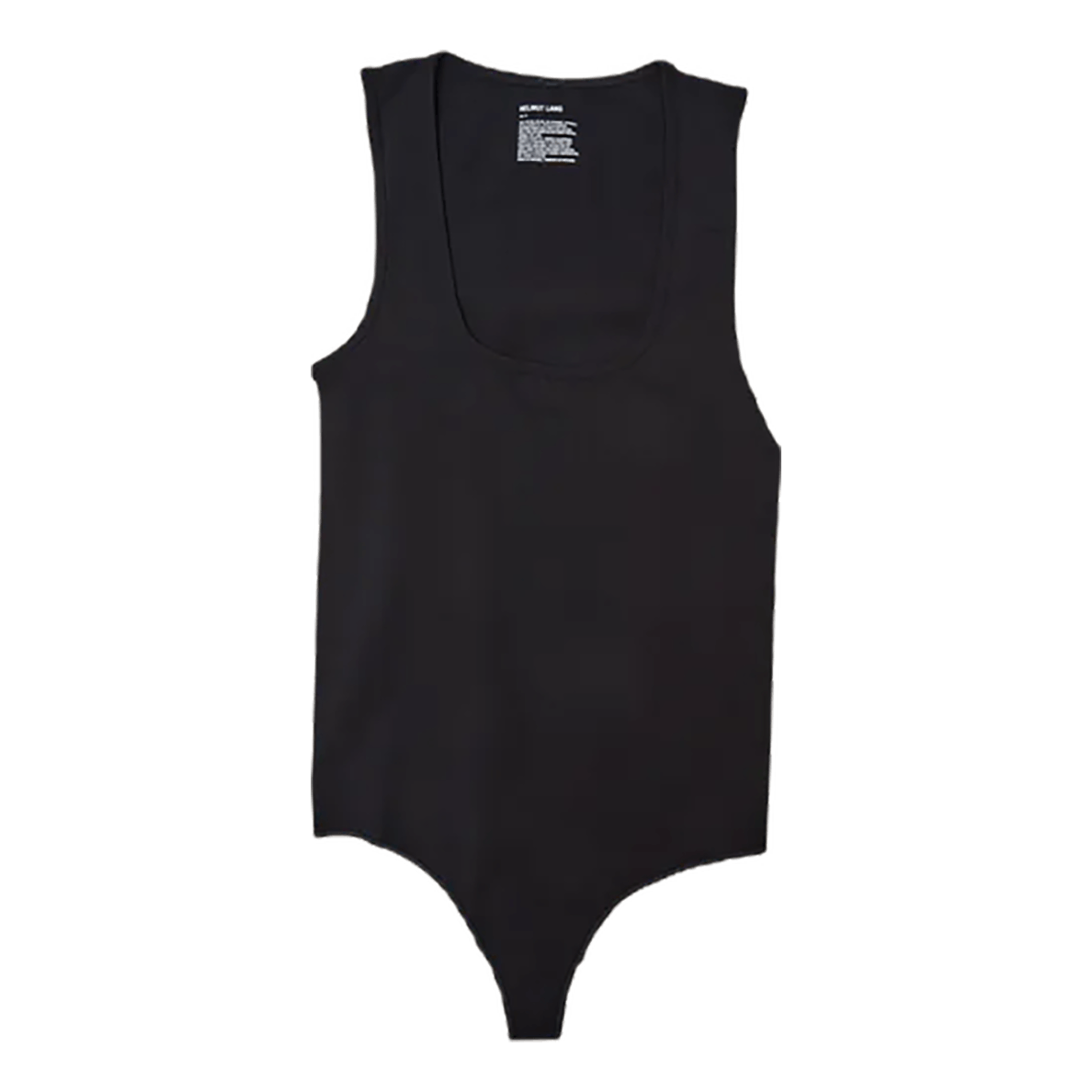 Scoop Bodysuit.seam1 Black