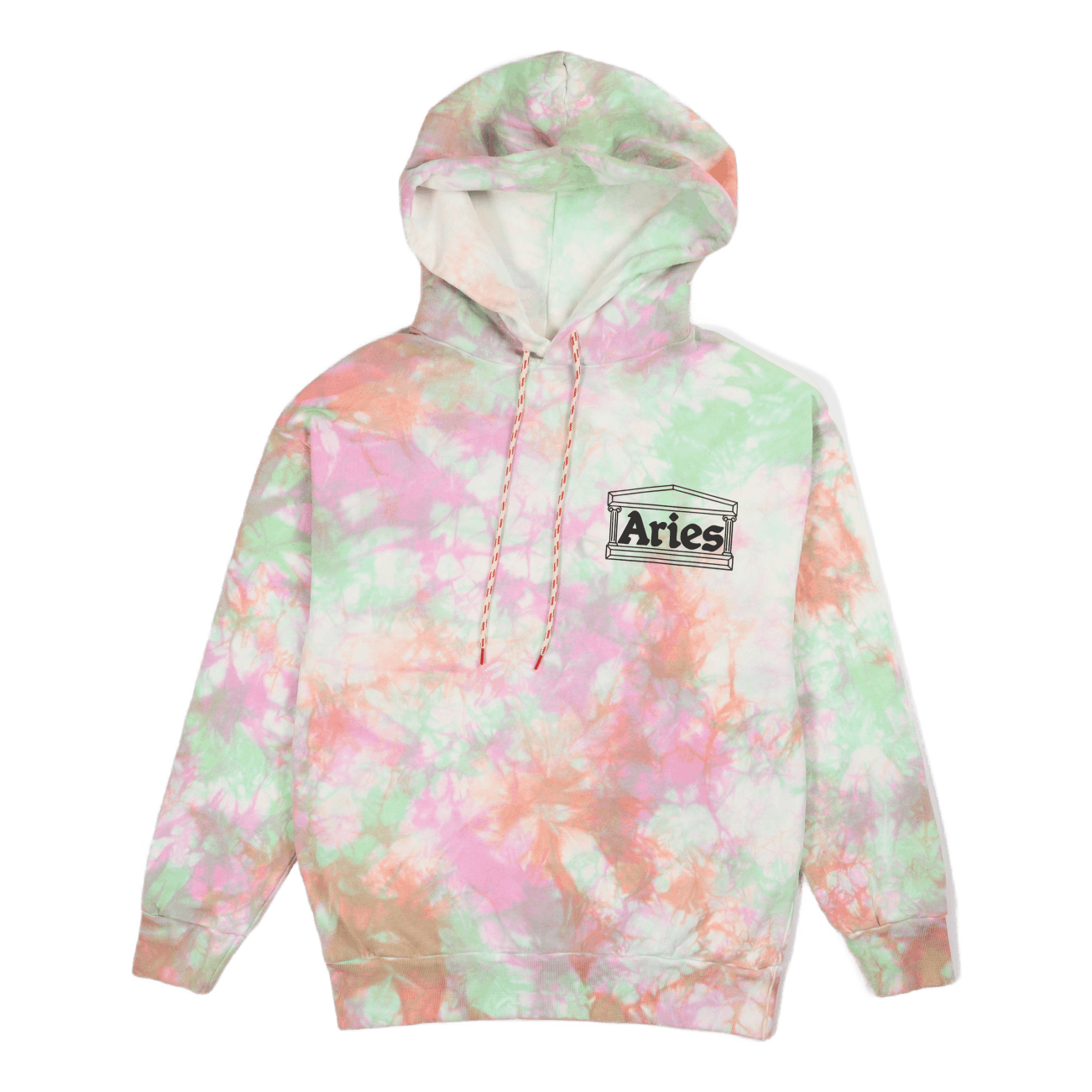 Tie Dye Temple Hoodie Multi