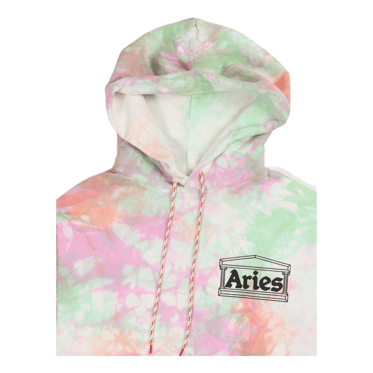 Tie Dye Temple Hoodie Multi