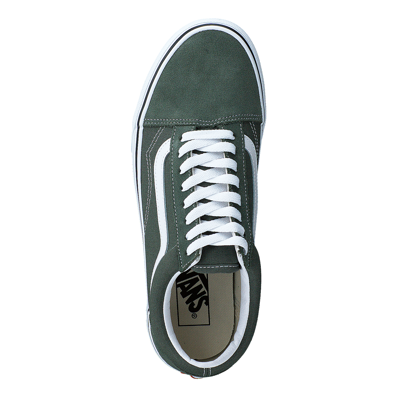 Ua Old Skool Thyme/true White