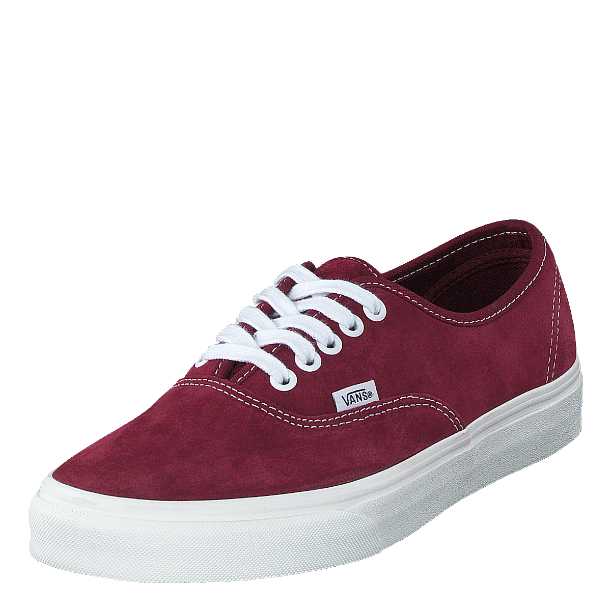 Ua Authentic (pig Suede)pomegrntsnwwht