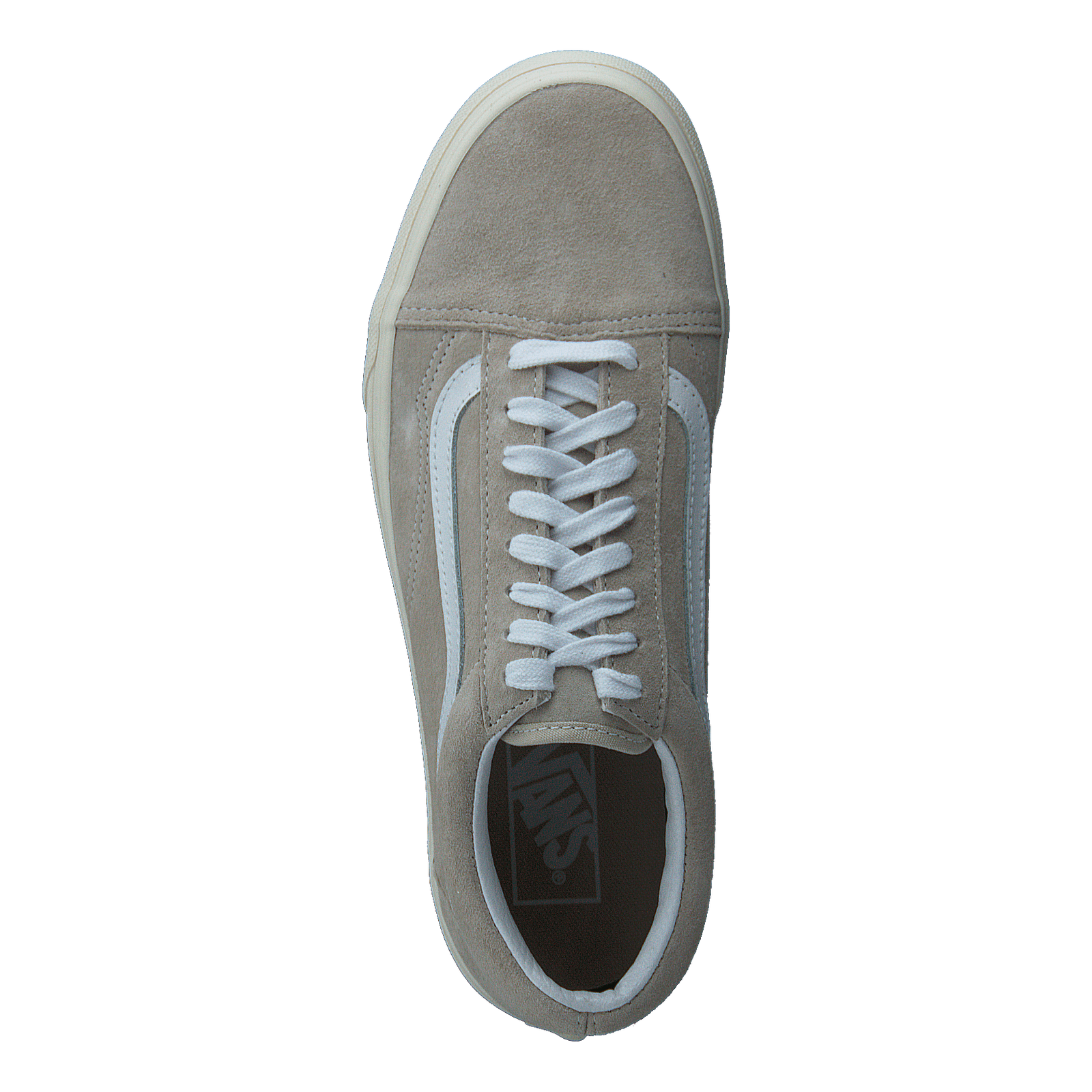 Ua Old Skool (pig Suede)oatmealsnowwht