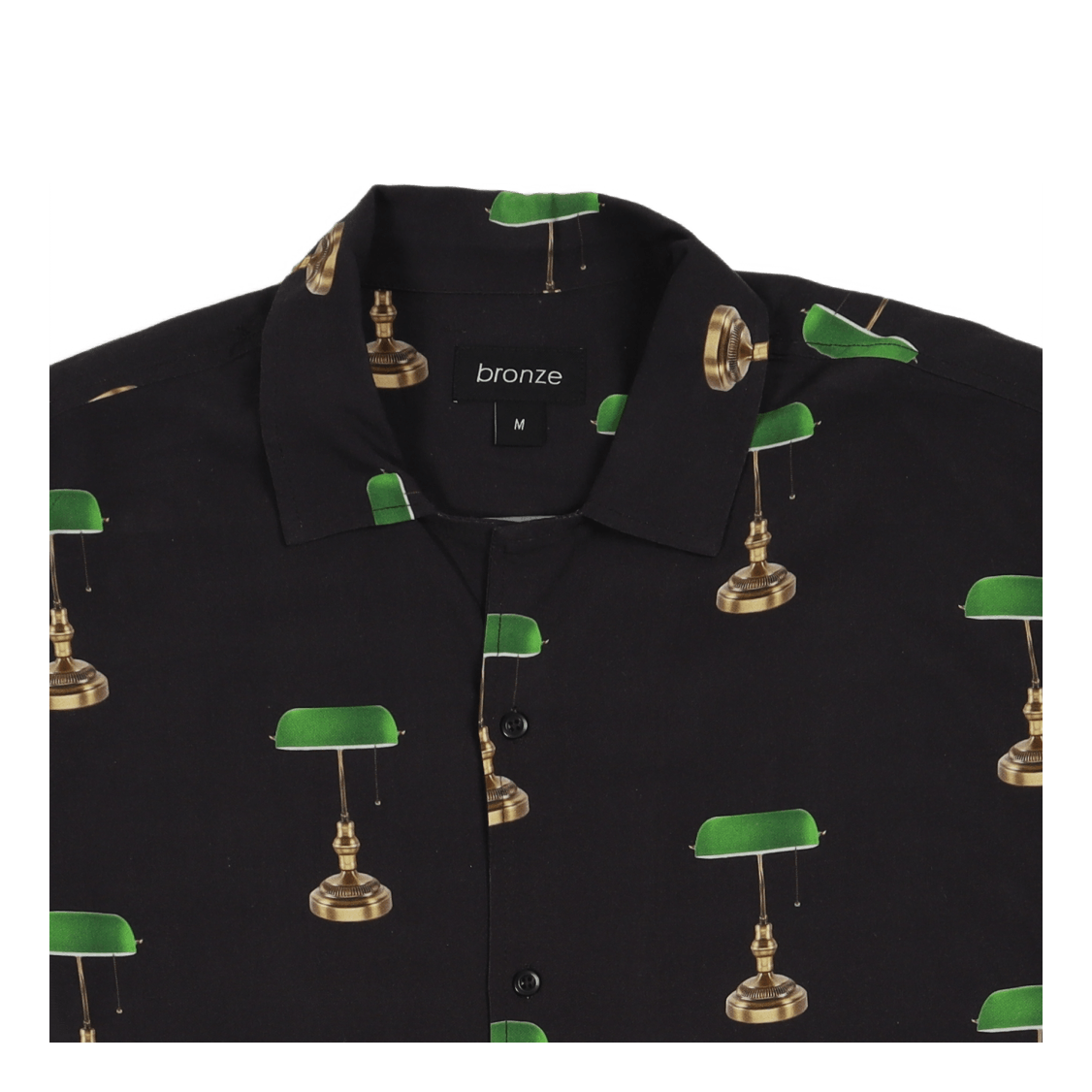 Bankers Lamp Rayon Black