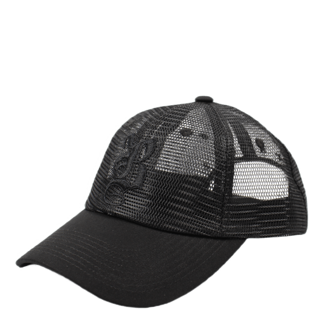 B Mesh Hat Black