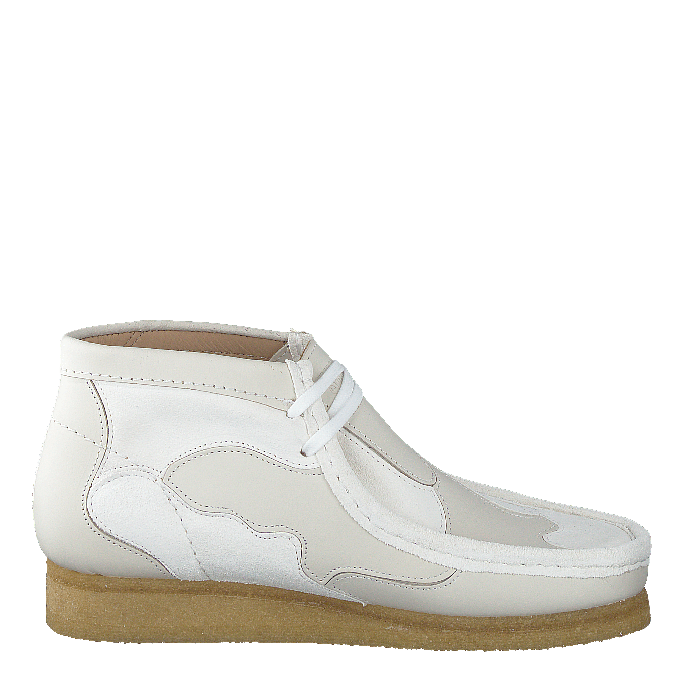 Wallabee Patch White Combi