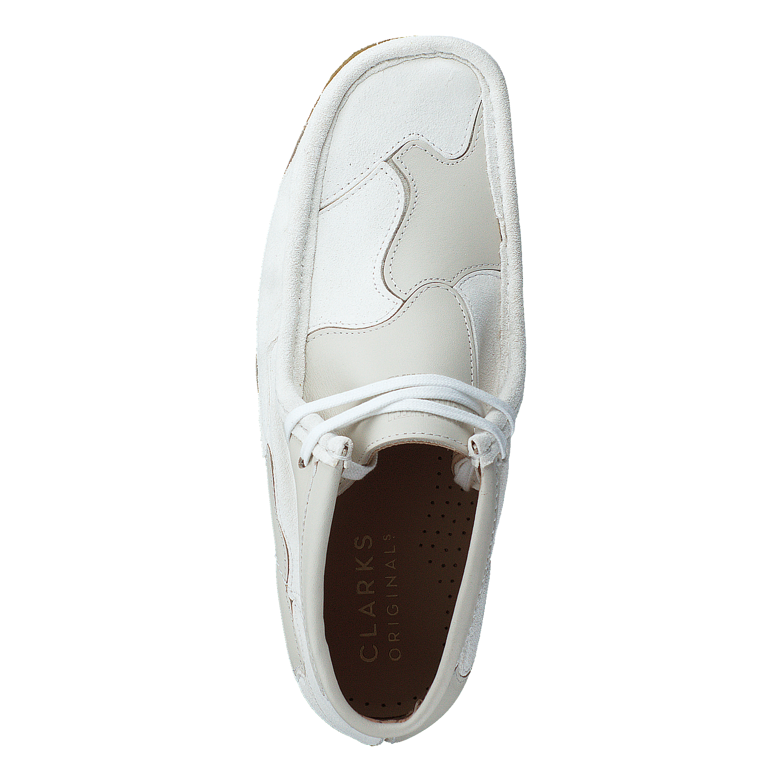 Wallabee Patch White Combi