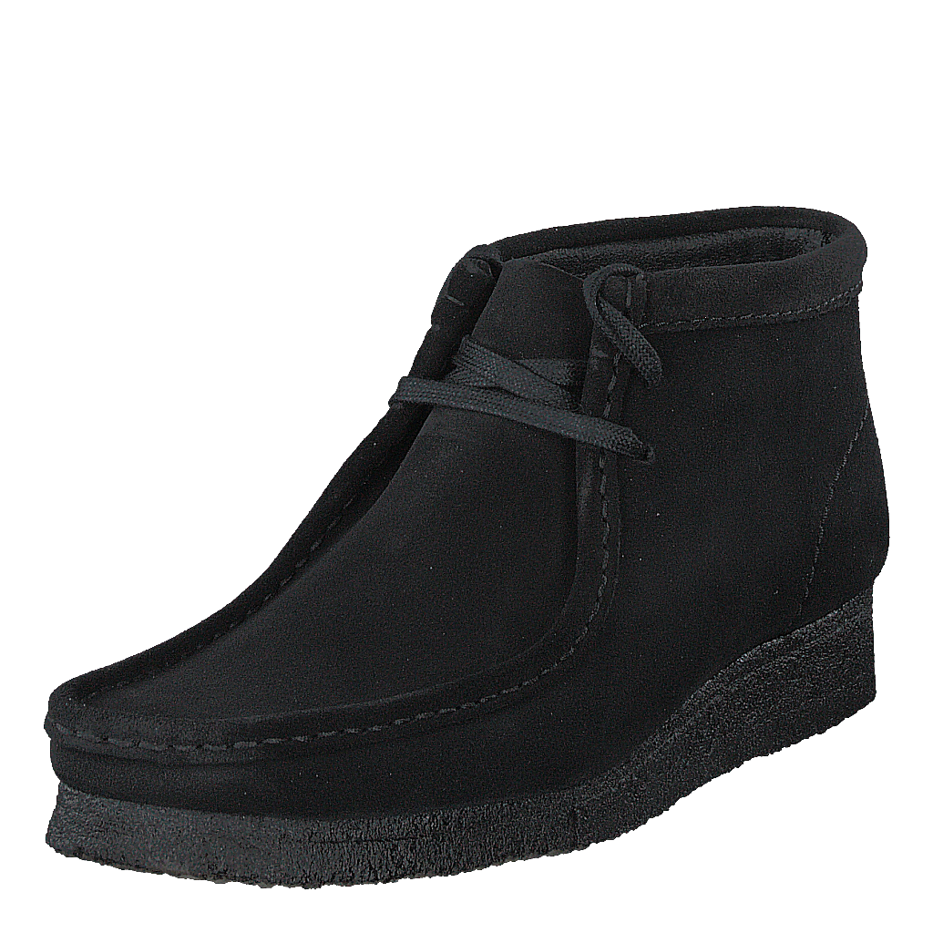 Wallabee Boot Black Suede
