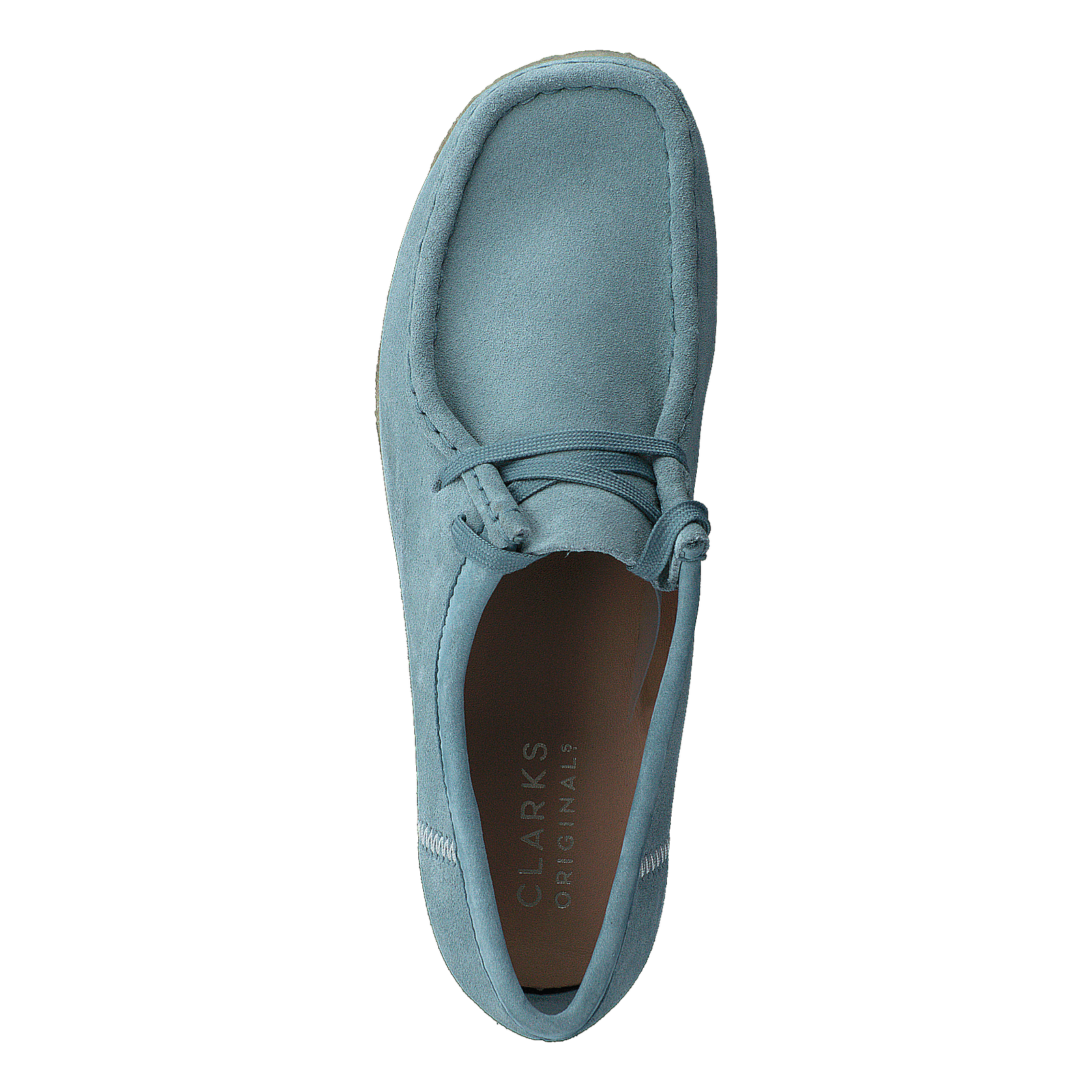Wallabee Ocean Blue Suede